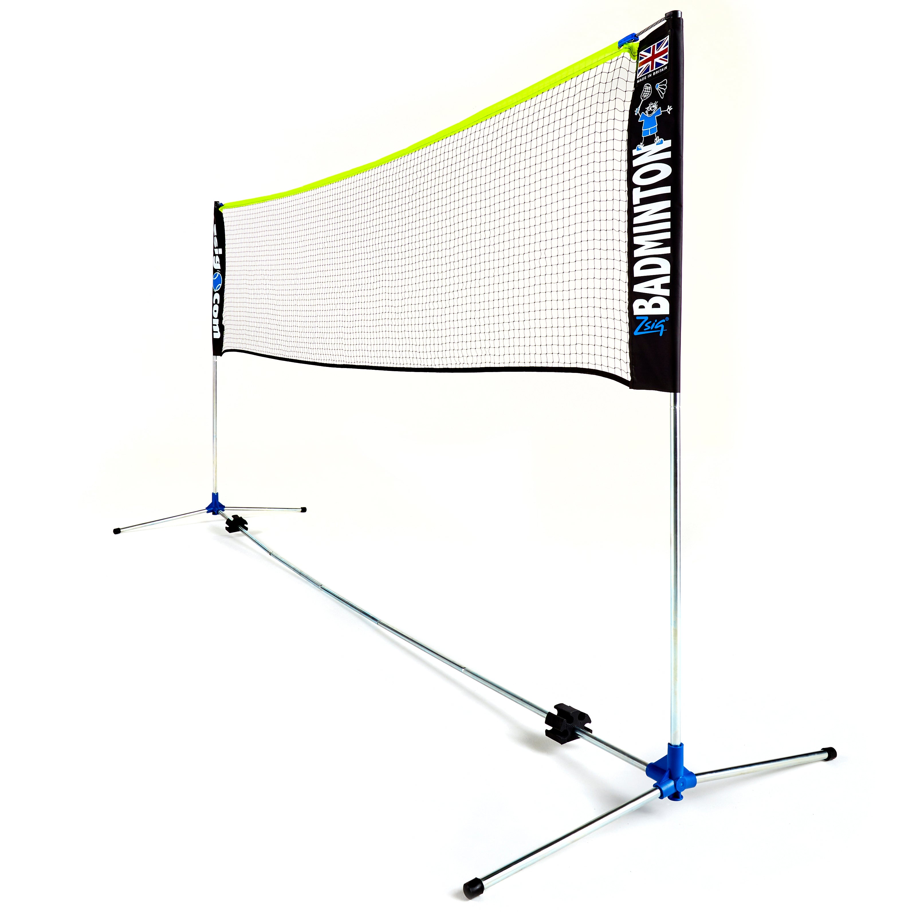 Zsig 3m Badminton Net - Classic coaching quality