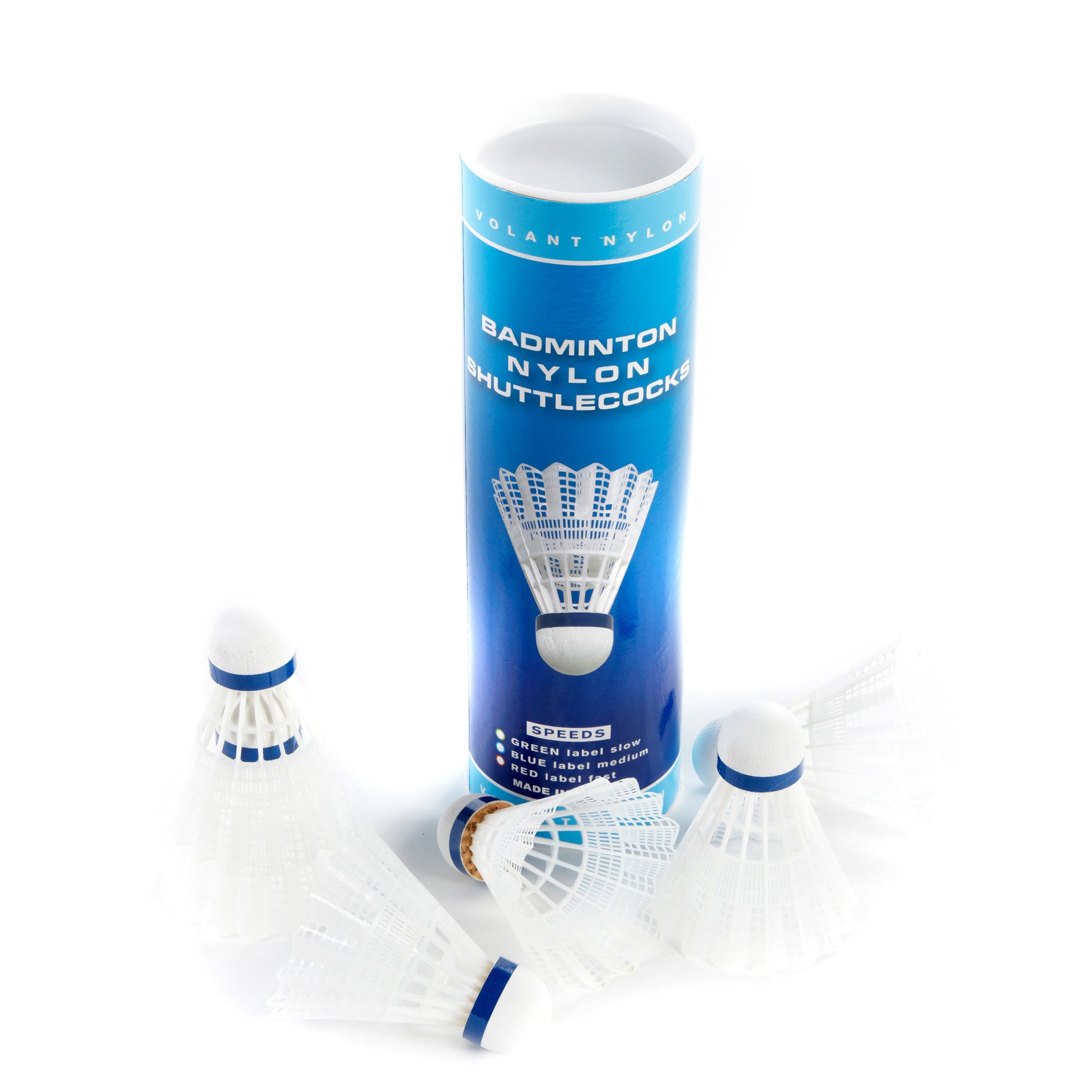 Badminton shuttles - tube of 6