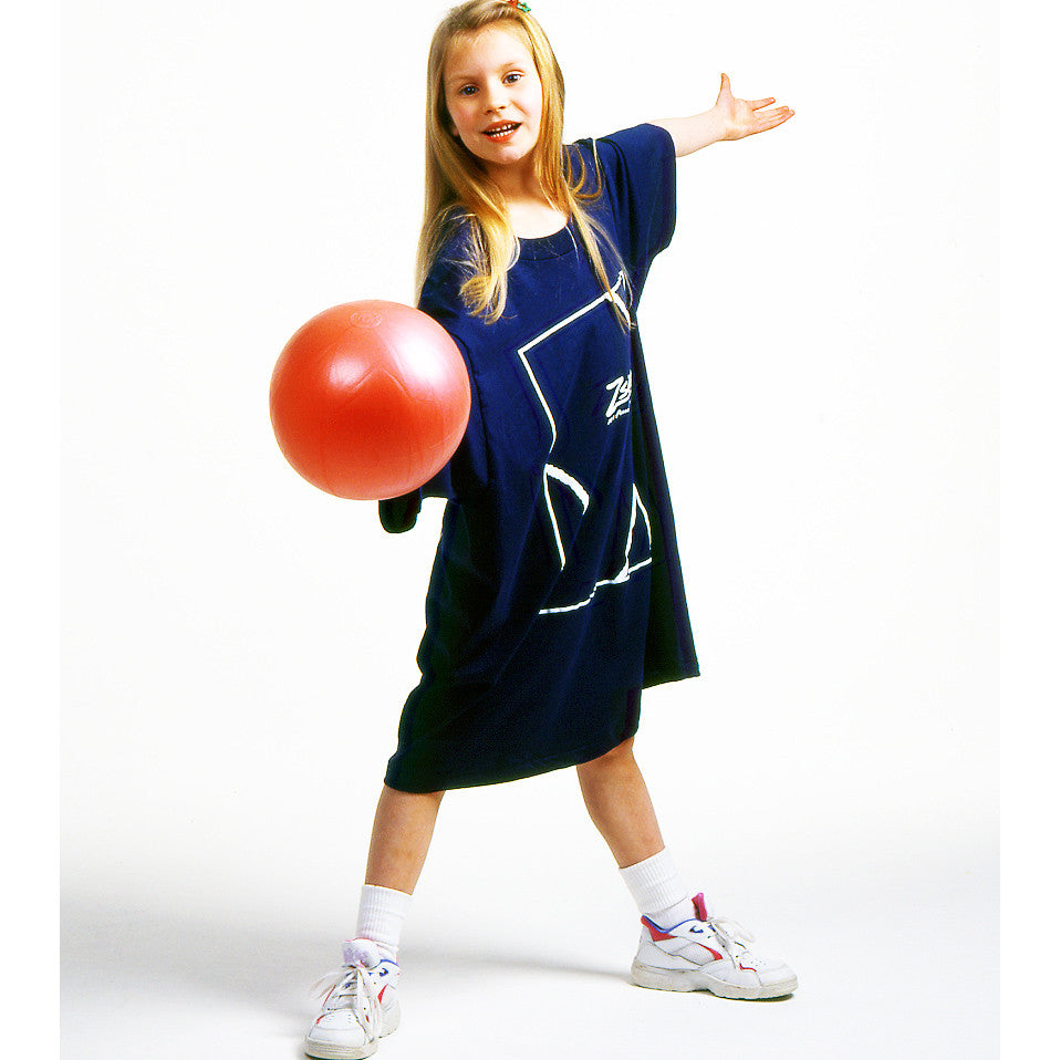 Child holding pink  23 cm Easy Squeezy ball