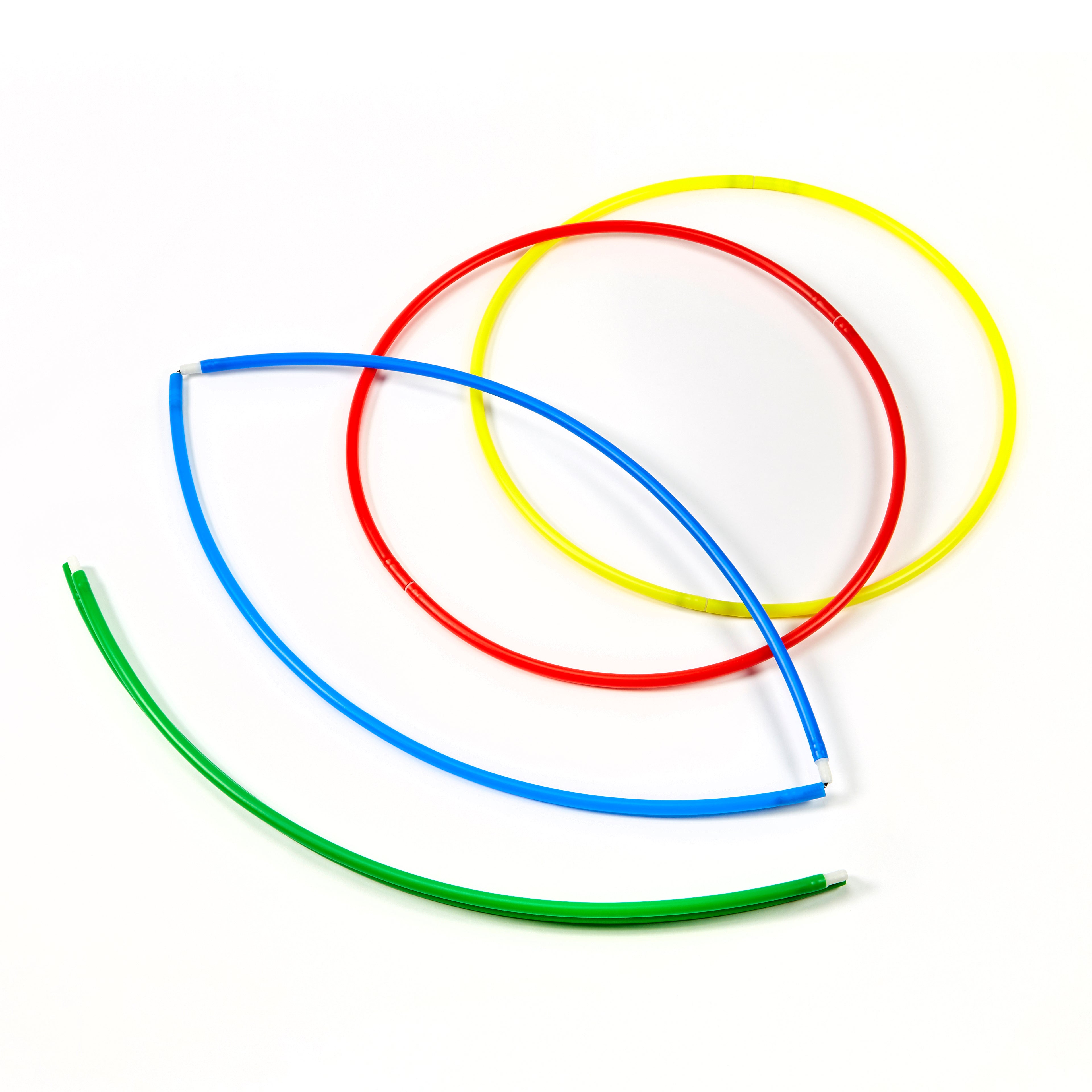 ZSIG Folding Hula Hoops showing both open and folded