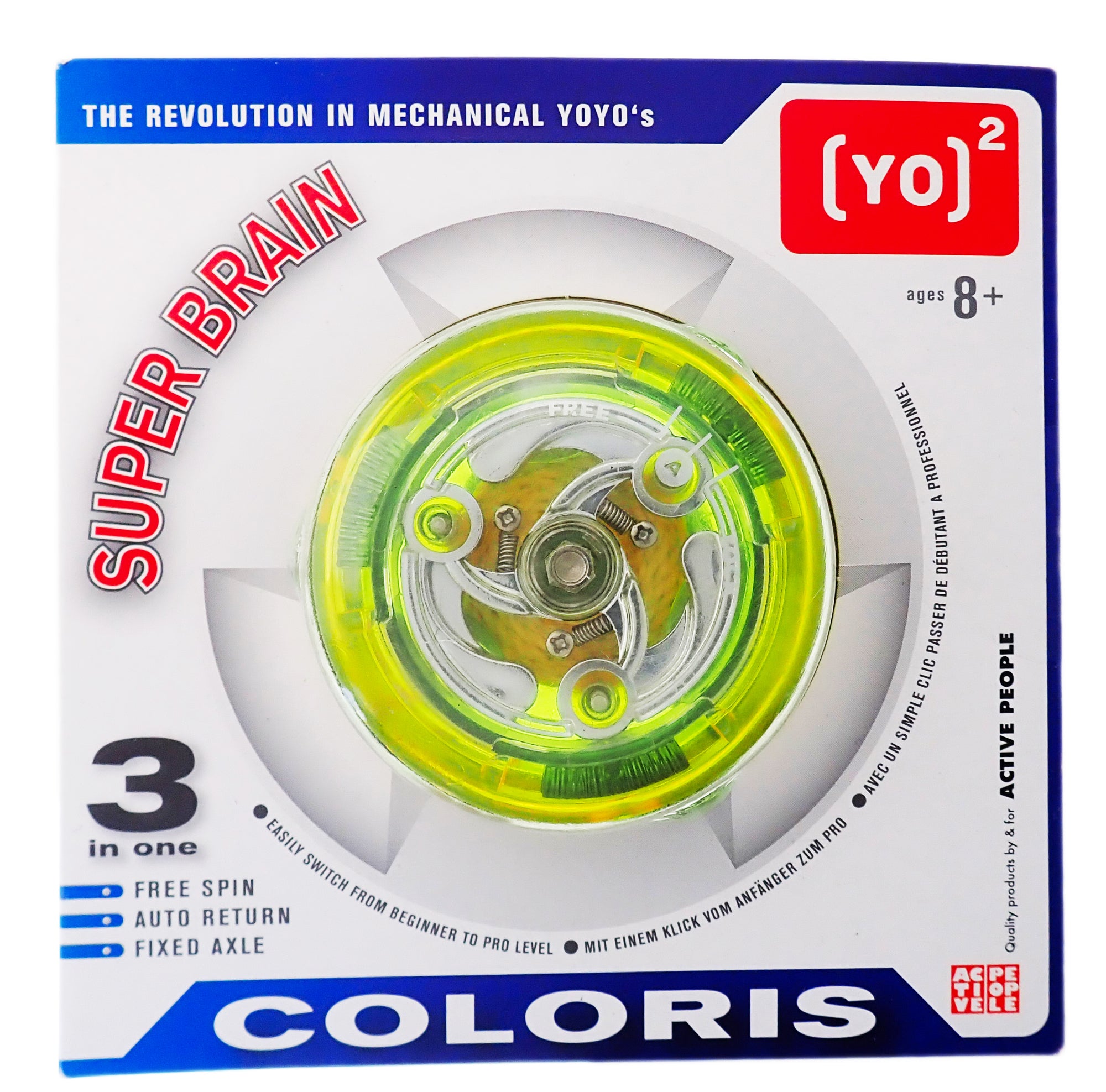 [YO[2 super brain yo-yo COLORIS packaging