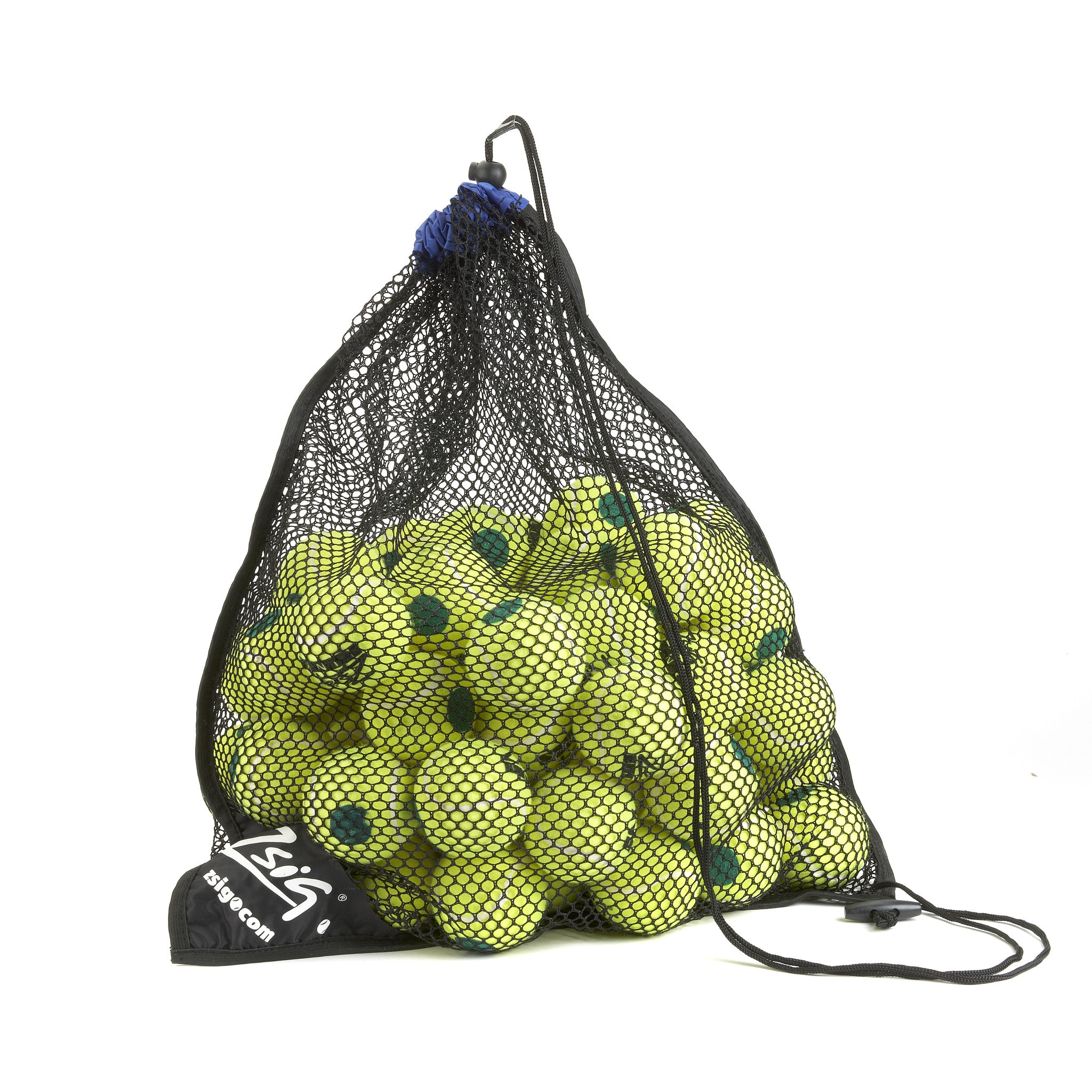 Zsig Green Dot Mini Tennis Balls. Carry bag of 5 Dozen balls.