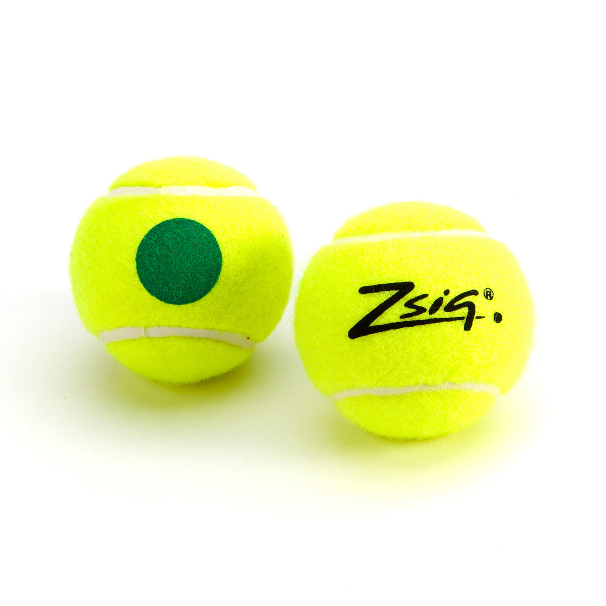 Mini Tennis Balls "Green Dot" Zsig