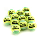 Green Mini Tennis Ball Zsig Link Green - a dozen balls.