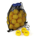 Mini Tennis Ball 5-dozen drawstring carry bag. Matchplay 8 sponge balls.