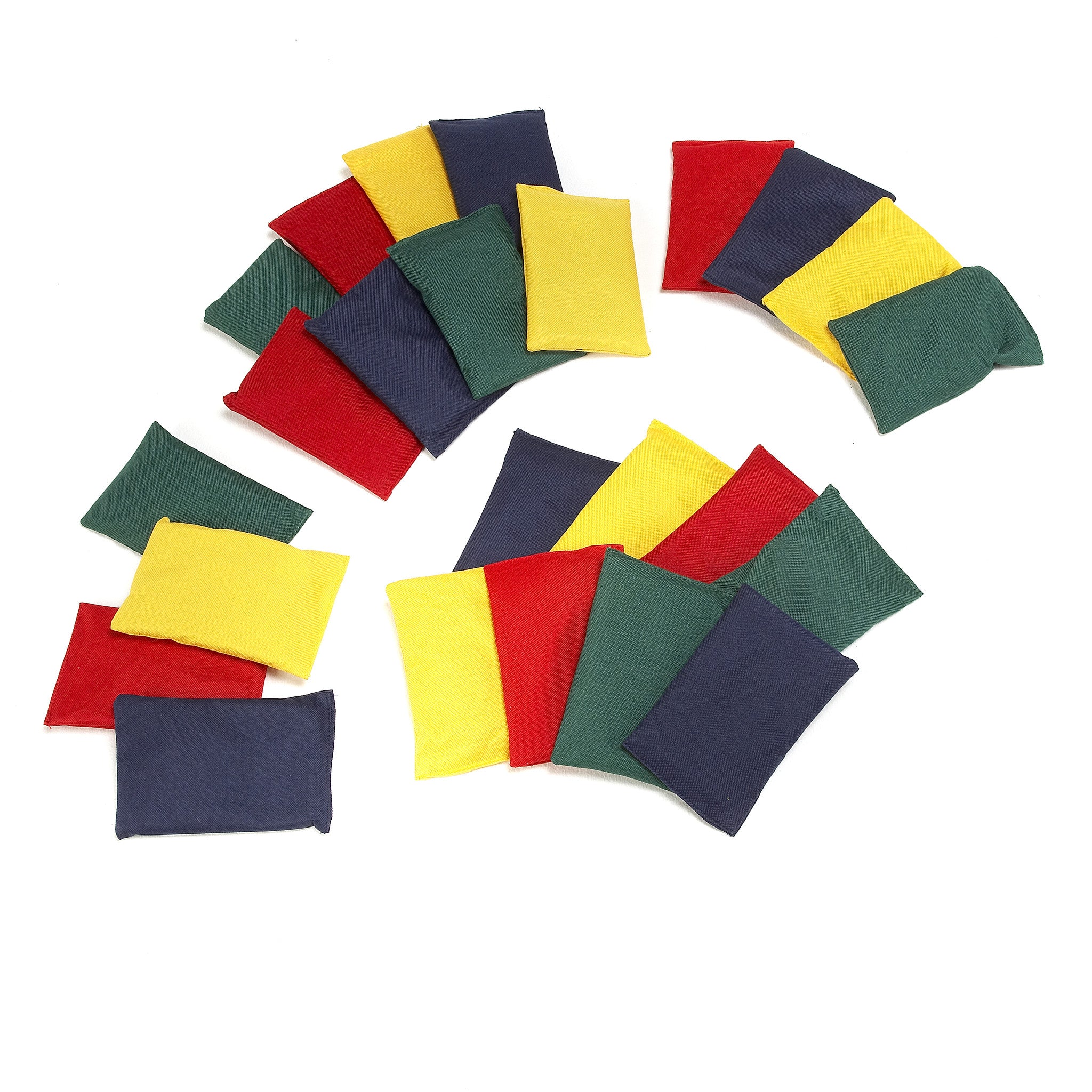 Pack of 25 mixed colour Bean Bags