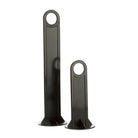 Small Sports Marker carry support pole & large Sports Marker carry support pole. Quality black plastic.
