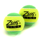 Green Mini Tennis Balls. Zsig "Link Green", two balls.