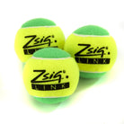 Green Mini Tennis Balls. Three Zsig Link Green Mini Tennis Balls