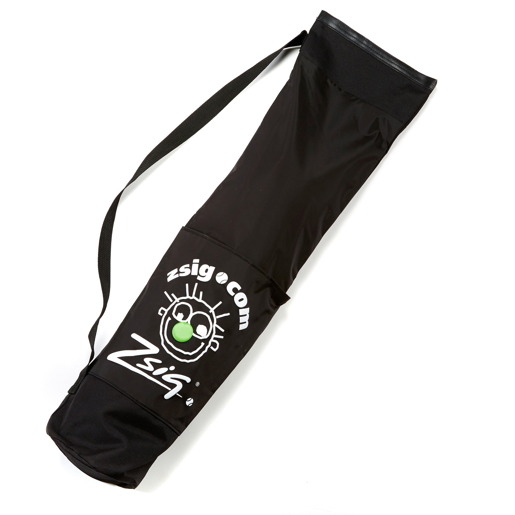 6m Mini Tennis Net System Classic Zsignet 20 carry bag showing net pocket