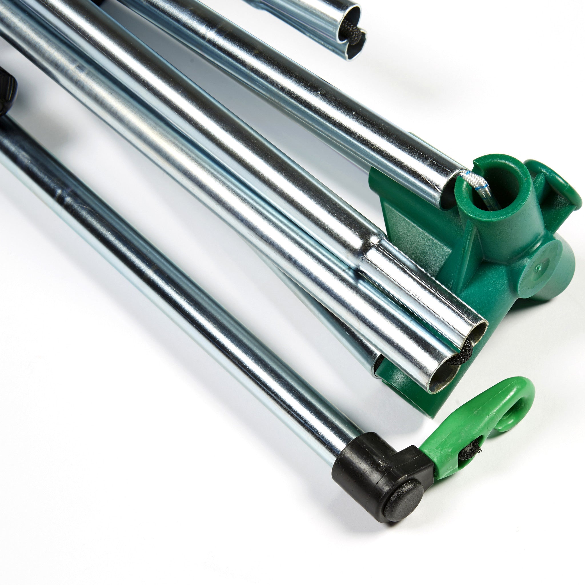 Zsig sturdy steel frame, extra-strong bungee for tensioning, and clips