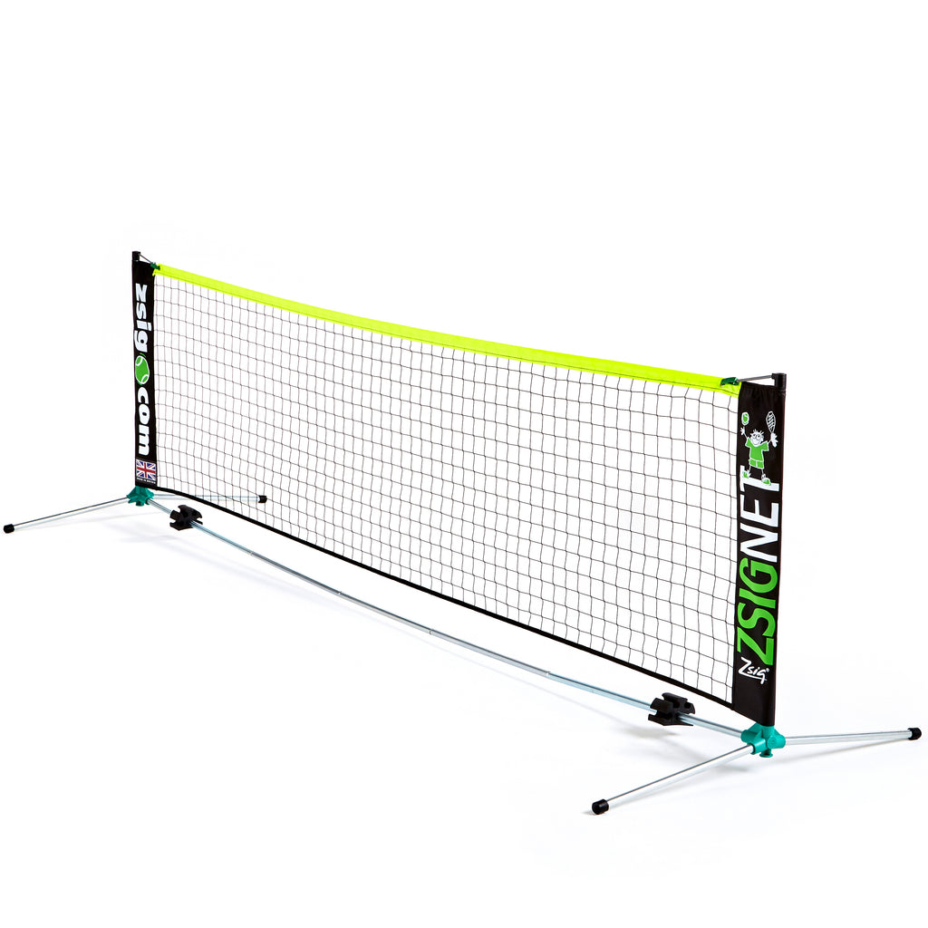 Mini Tennis Net from Zsig - 3m Classic Coaches' portable net