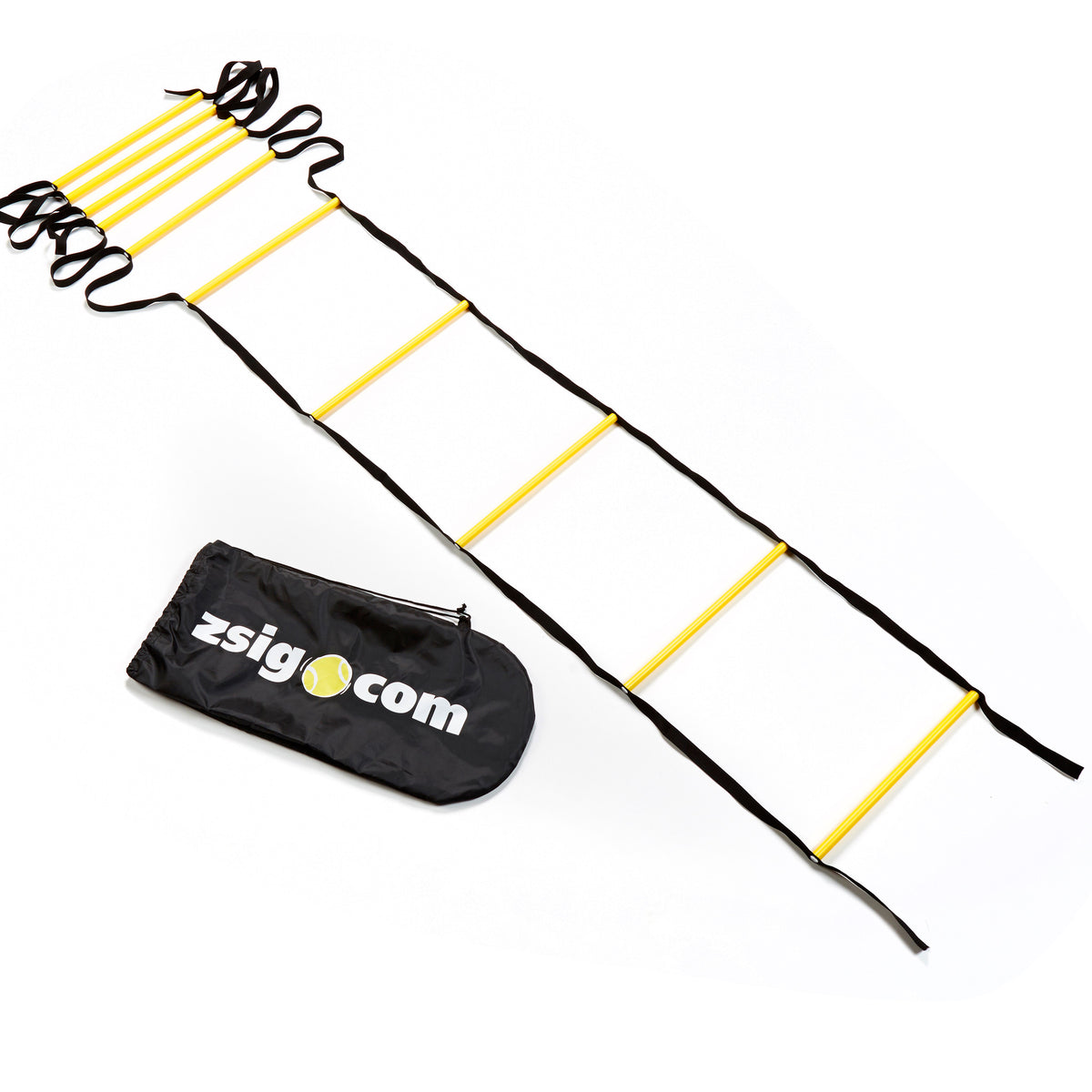 Hand Rung Ladder Rounded Agility Footwork Ladder | Round Rung | 4m – Zsig