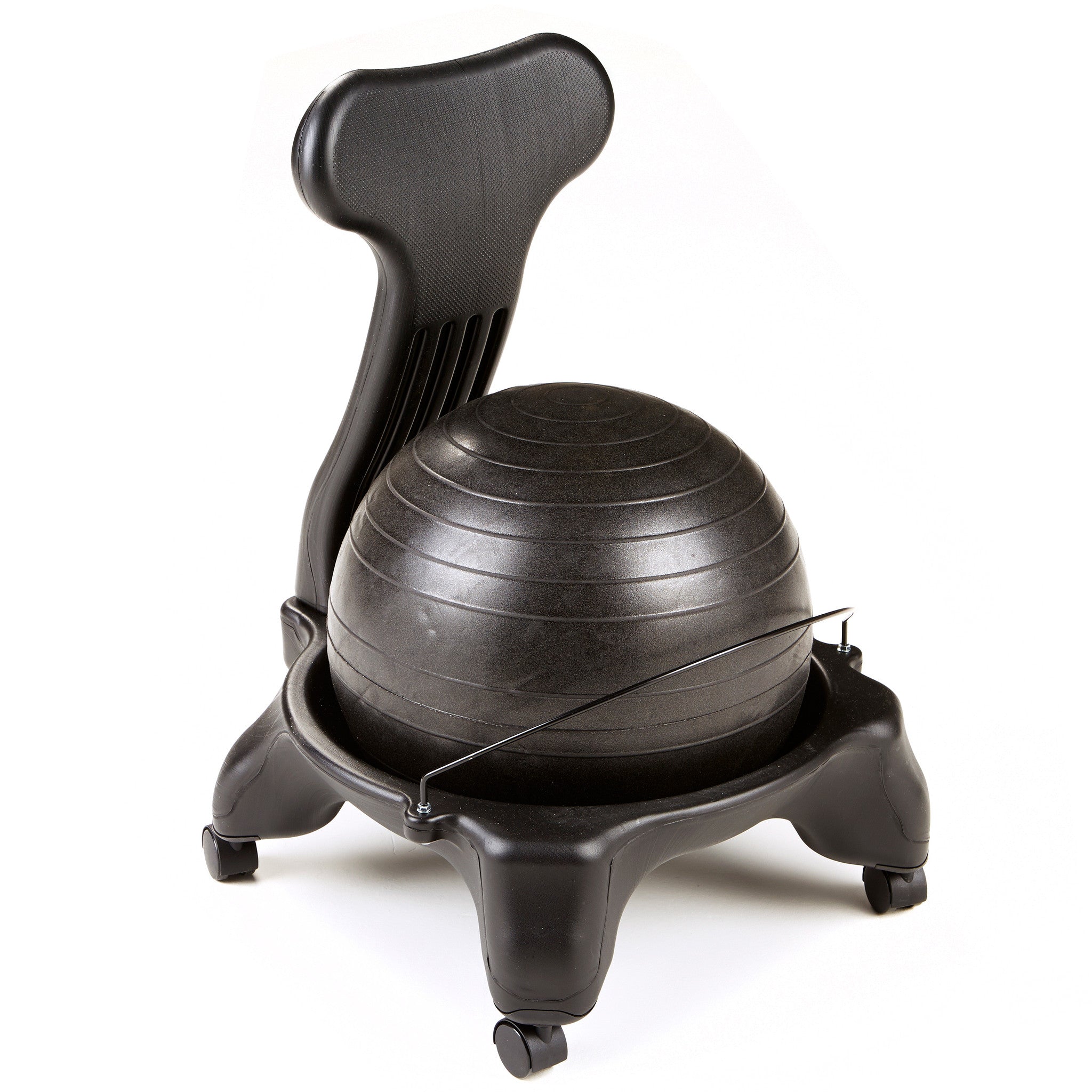 Fitness Balance Ball Chair in black