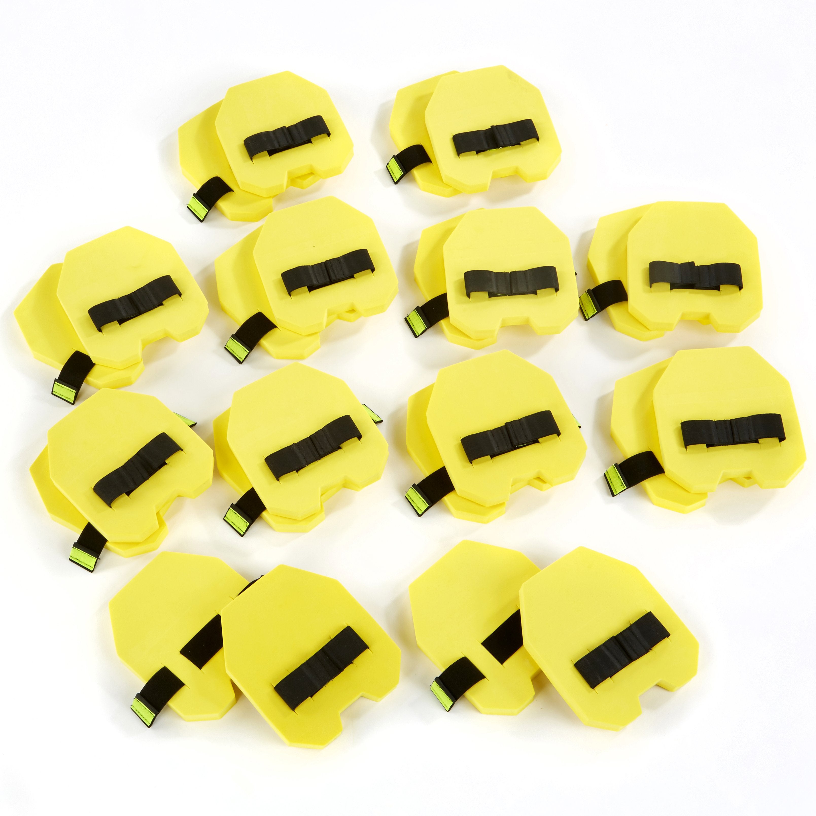 Hitting Hands early years coaching aids in yellow - 12 pair class set