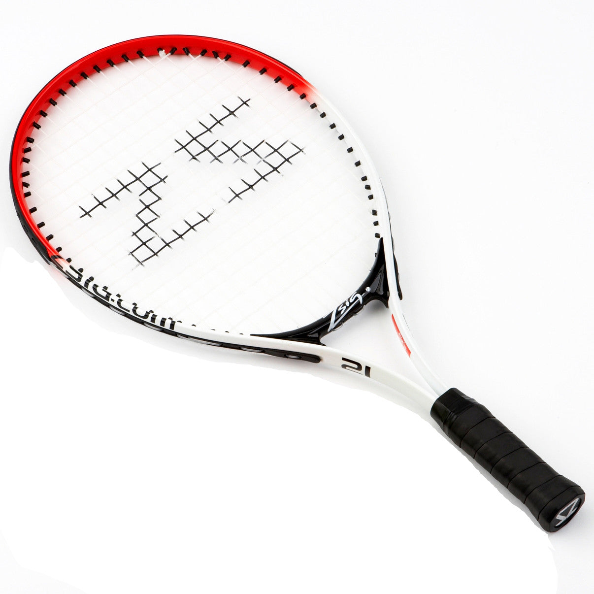 Red Mini Racket Mini Tennis | Red Stage | 21in Racket, Headcover & 3 Balls | Black – Zsig