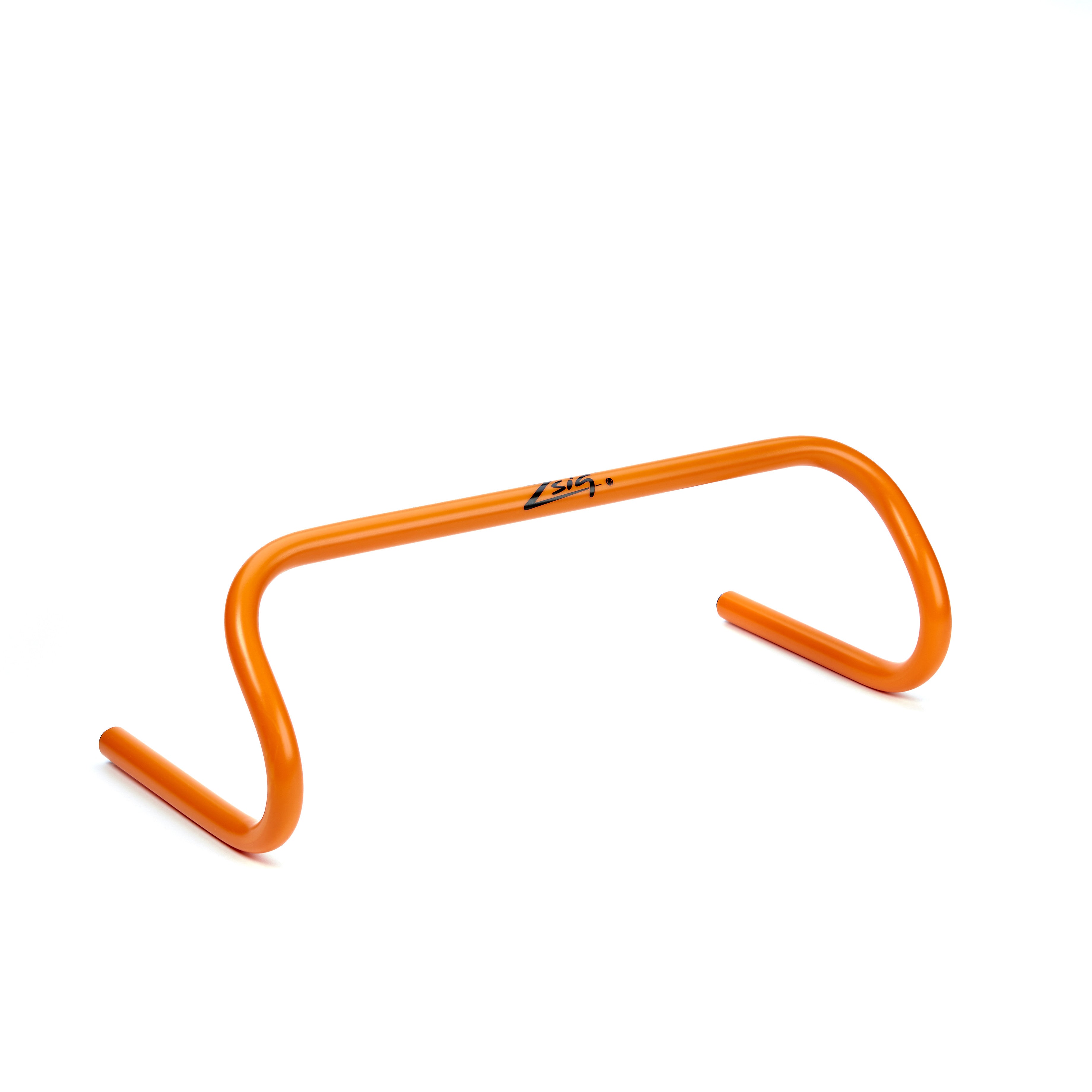 Mini hurdles in bright orange. 15cm height.