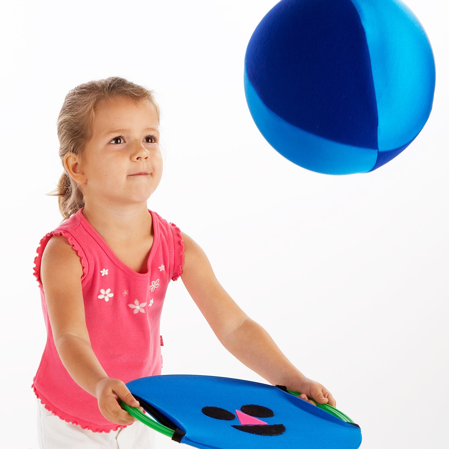 Early Years Coaching Aid. Practise hand-eye coordination with Zsig's Easy Catch range. Happy Face and Balloon Ball.