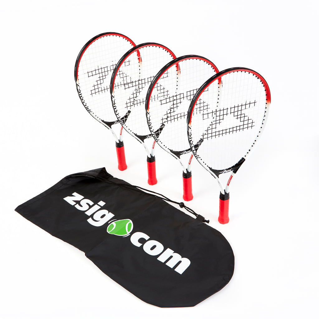 ZSIG 21 inch Mini Tennis Racket Set of 4