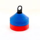 50 Red & Blue Safety Markers with carry pole