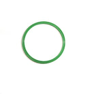 Green 30cm flat hoop for sports coaching and training.