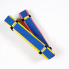 Yellow & Pink packs of Throw Down Lines tennis marker lines. 24 lines in each carry harness.