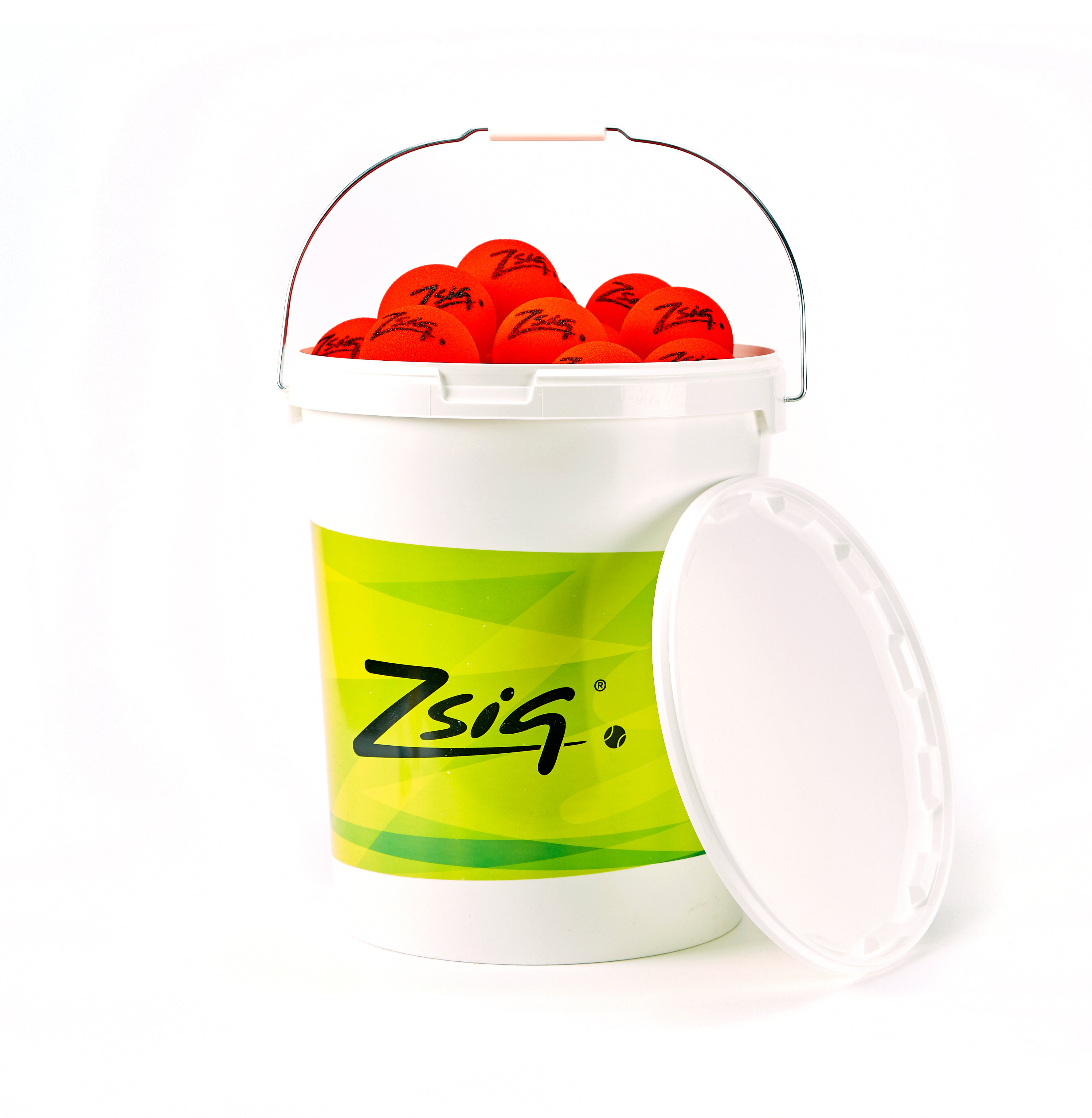 ZSIG bucket of 4 dozen Tough Guy 8cm Mini Tennis Balls
