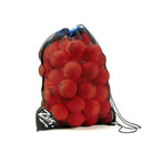 ZSIG Tough Guy 8cm Mini Tennis Balls in a drawstring net carry bag