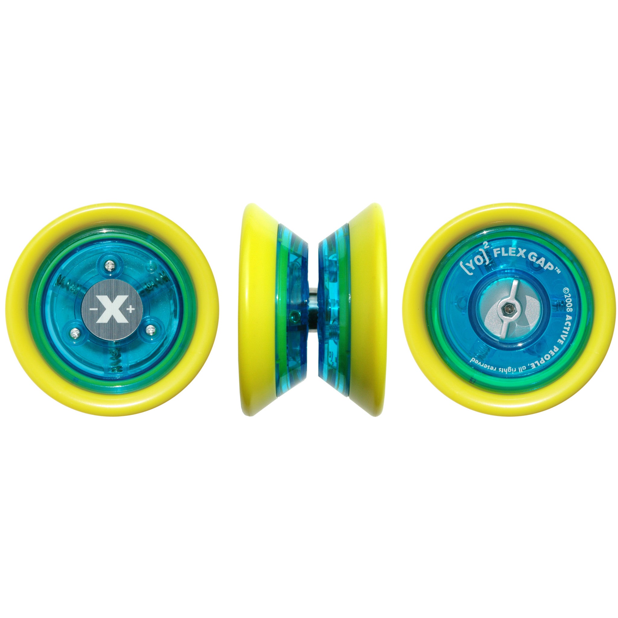 Regn maling Vask vinduer YO]2 Flex Gap Yo-yo | Yellow & Blue – Zsig
