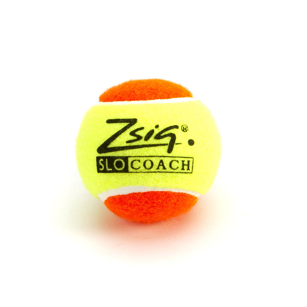 Orange Mini Tennis Ball. Zsig Slocoach Orange, single ball.
