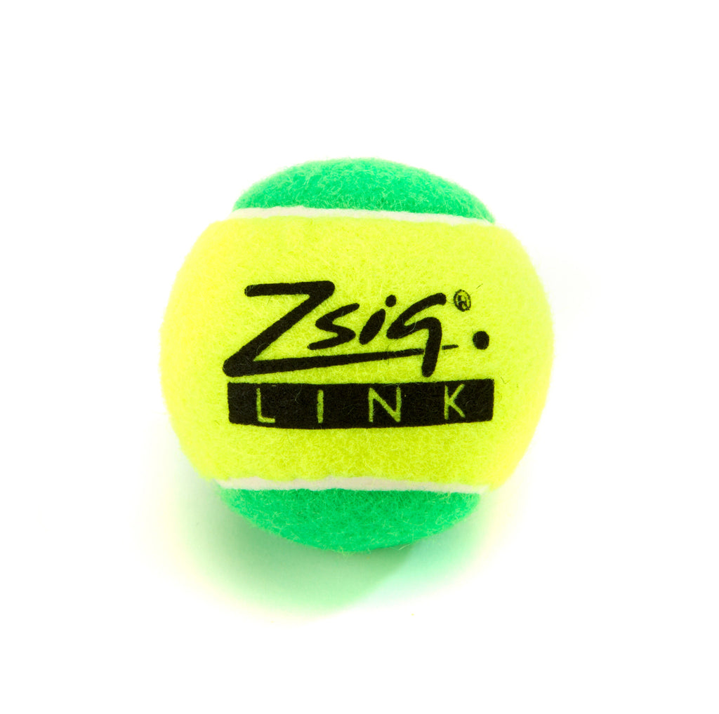 Green Stage Mini Tennis Ball 'Link Green' from Zsig