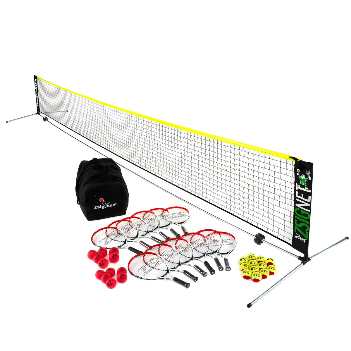 Mini Tennis | Primary School Set 1 | with 6m Net – Zsig