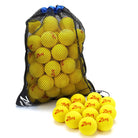 Mini Tennis Red Stage 3 Practice 8cm cut foam ball - Bag of 60 balls.