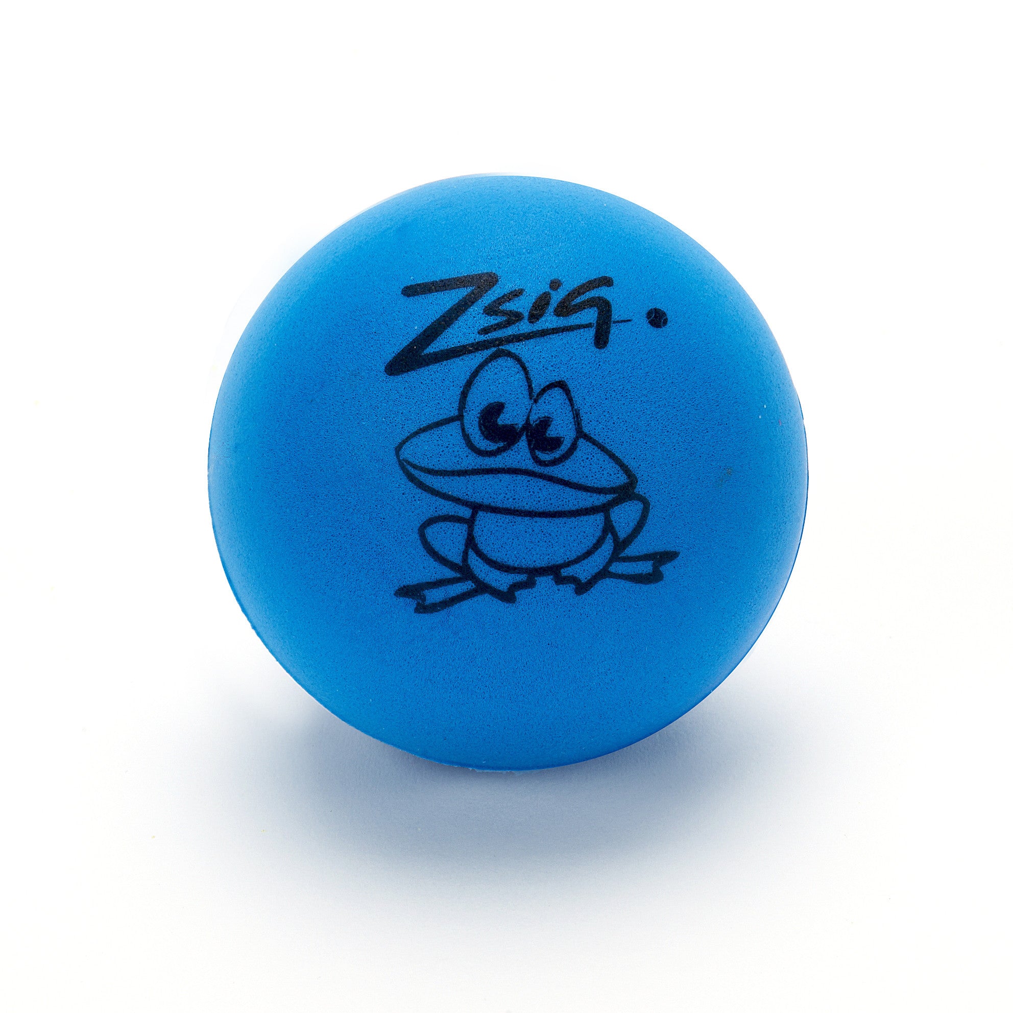 Early years ball Little Frog called George - blue ball