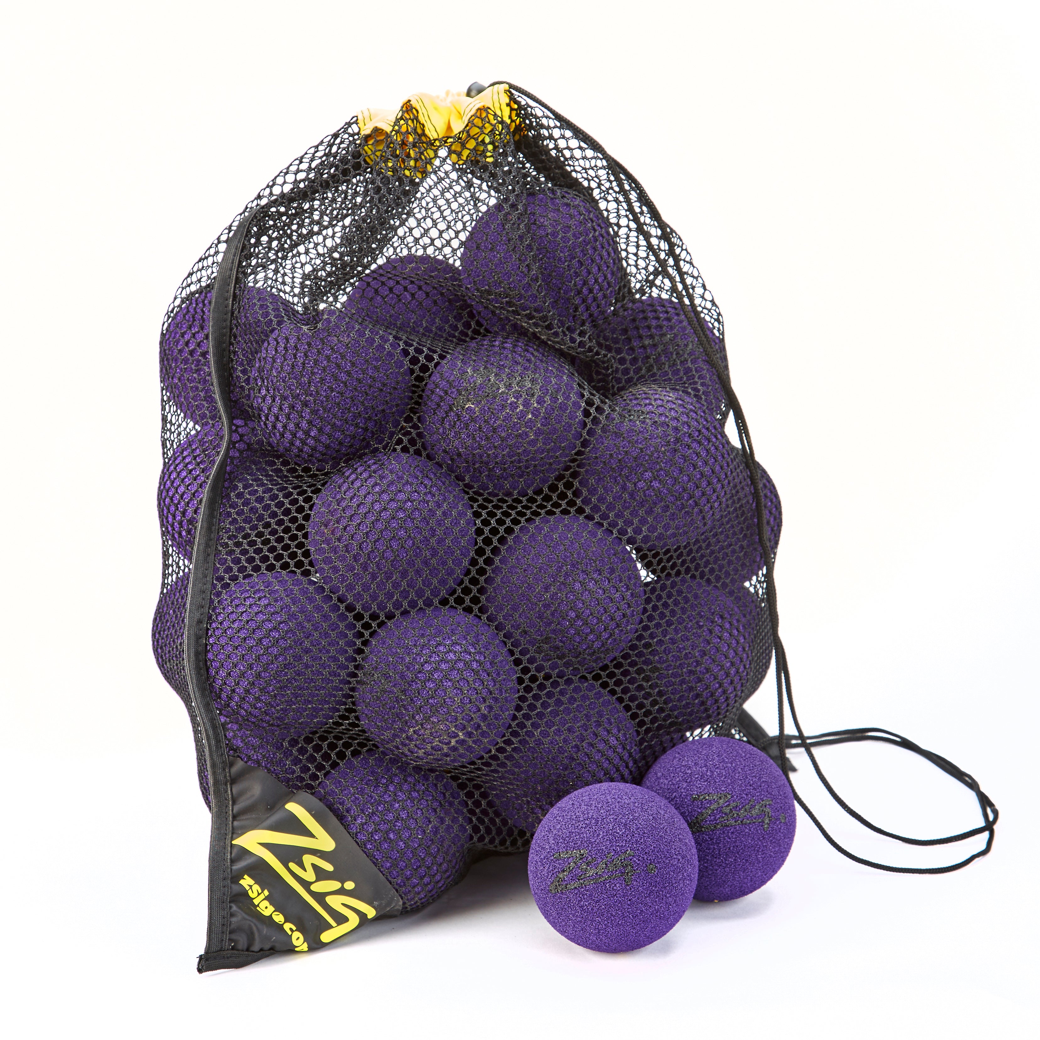 Zsig MP9 Tough Guy Bag of 48 9cm balls in Purple
