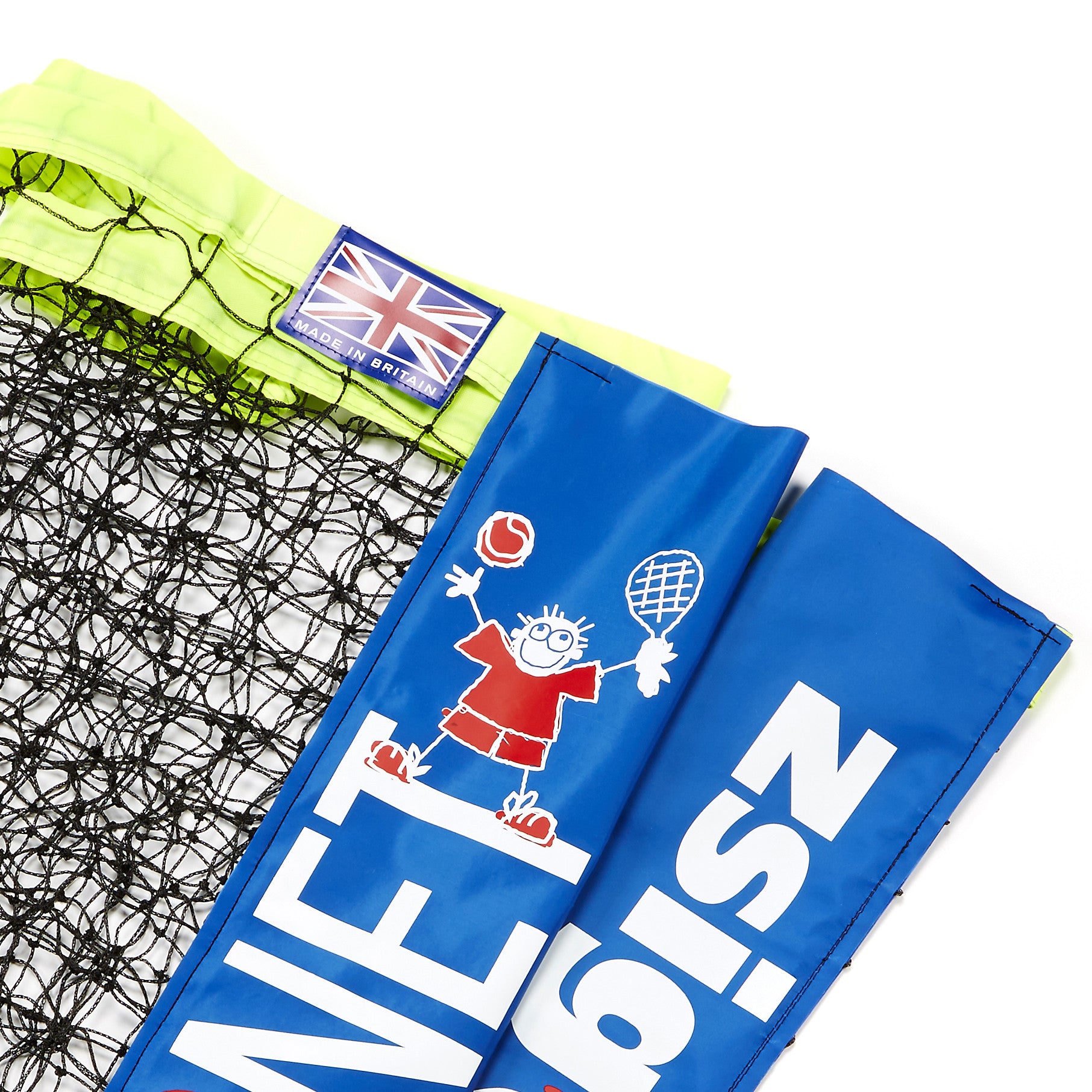 Mini Tennis Net at 3m. Zsig's value UK-made Zsignet.